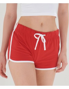 S-SK069-Womens Retro Shorts 2